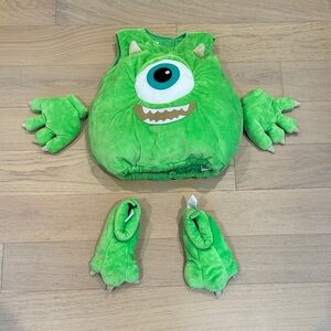 Green Mike Monsters Inc Kids Costume